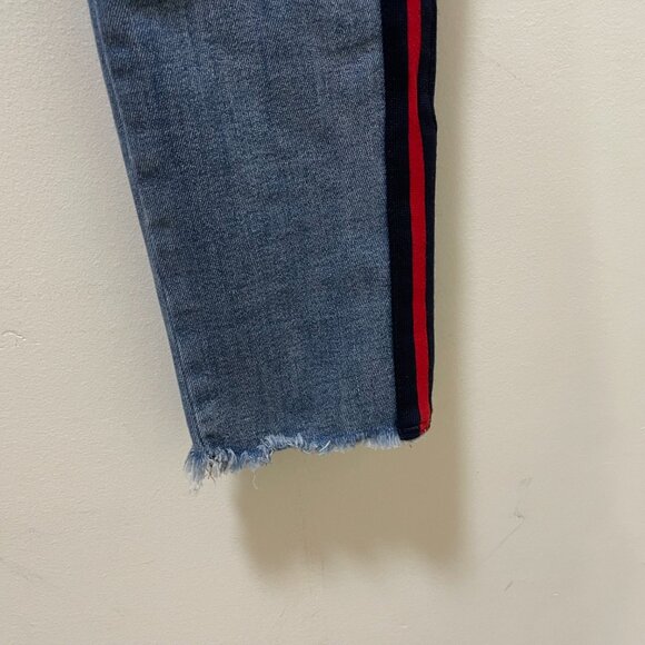 Driftwood High Rise Jackie Side Stripe Jeans sz 27 - Picture 10 of 15